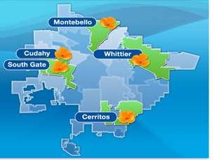 demonstration gardens map